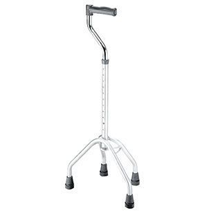 Quadripod walking stick / with offset handle / height-adjustable max. 125 kg | 2515 Roma Medical Aids
