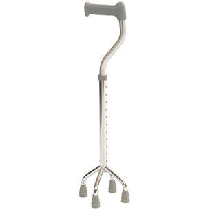 Quadripod walking stick / T handle / height-adjustable max. 125 kg | 2420 Roma Medical Aids