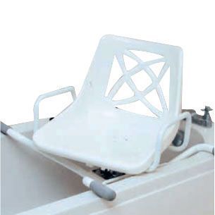 Bathtub seat / with backrest / with armrests / suspended max. 125 kg | 4210/25 Roma Medical Aids