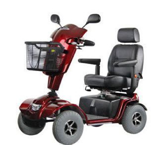 4-wheel electric scooter / bariatric max. 160 kg | Granada Roma Medical Aids