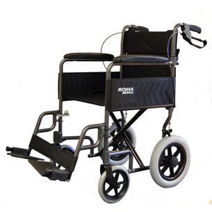 Height-adjustable transfer chair / folding max. 110 kg | 1235 Roma Medical Aids
