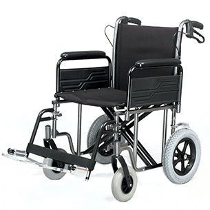 Folding patient transfer chair / height-adjustable / bariatric max. 204 kg | 1485X Roma Medical Aids