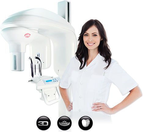 Panoramic X-ray system (dental radiology) / dental CBCT CAD/CAM scanner / digital CS 9000 3D Carestream Dental