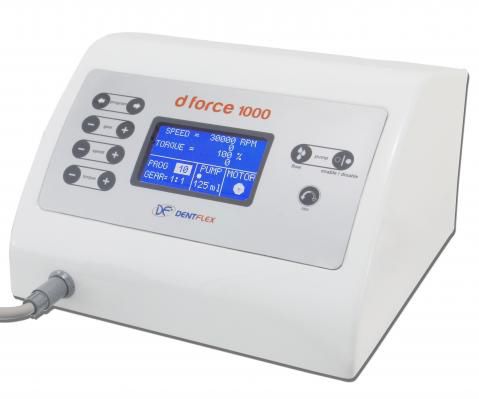 Implantology micromotor control unit / with handpiece / complete set D Force 1000 Dentflex
