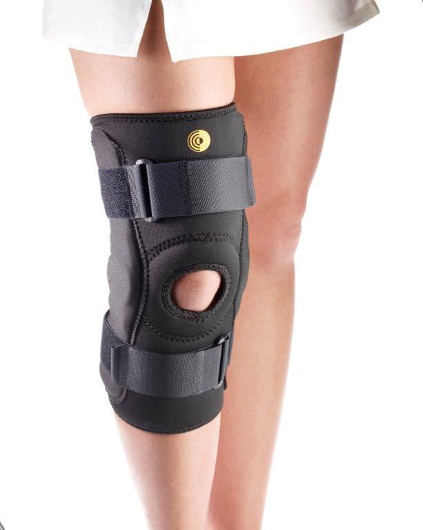 Knee orthosis (orthopedic immobilization) / with patellar buttress / articulated 86-0397 Corflex