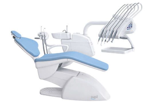 Dental treatment unit with electro-mechanical chair OASI Continentale Dentalmatic