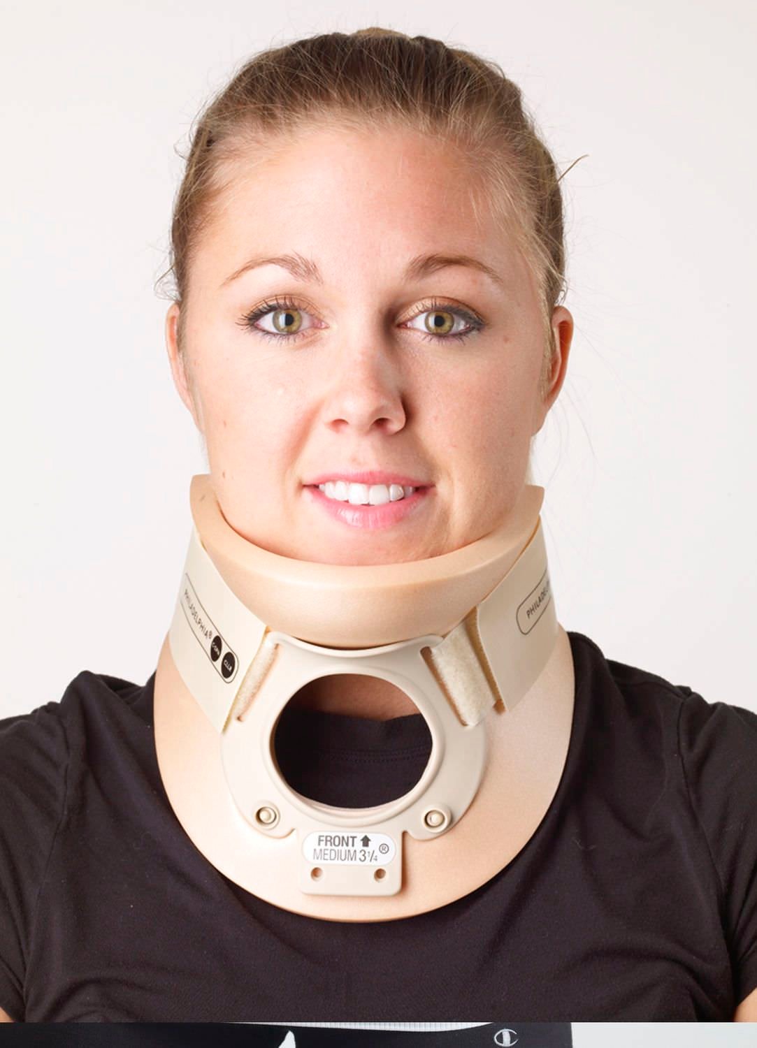 Philadelphia cervical collar / tracheostomy / with chin rest / C4 19-412 / 19-413 / 19-414 / 19-414 Corflex