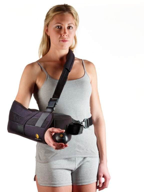 Arm sling with shoulder abduction pillow / human 23-1981 / 23-1982 / 23-1983 / 23-1984 Corflex