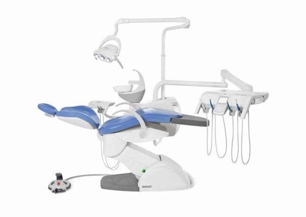 Dental treatment unit with electro-mechanical chair Gnatus G8 Fit F Gnatus