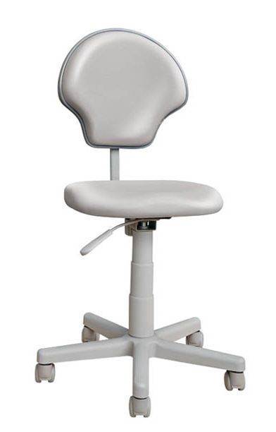 Dental stool / on casters / height-adjustable / with backrest Syncrus GL Gnatus