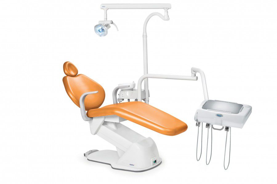 Dental treatment unit with electro-mechanical chair Gnatus G2 SF Gnatus