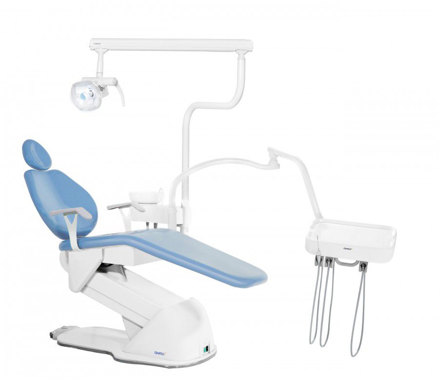 Dental treatment unit with electro-mechanical chair Gnatus G1 Cup SF Gnatus
