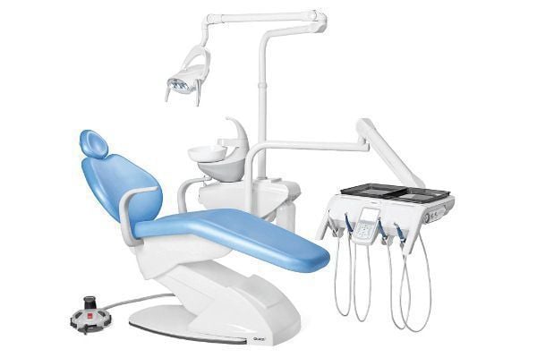 Dental treatment unit with motor-driven chair Gnatus G4 F Gnatus