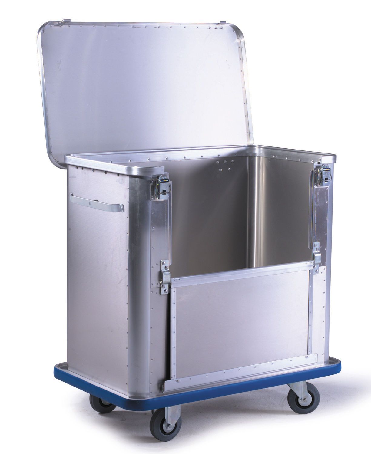Dirty linen trolley / waste / with large compartment 355 L | 375 085 Sclessin Productions