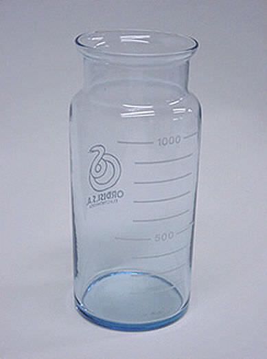Medical suction pump jar / glass F-1000 Ordisi