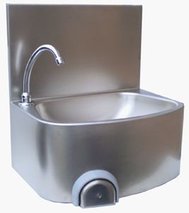Stainless steel surgical sink LAV002 Lory Progetti Veterinari