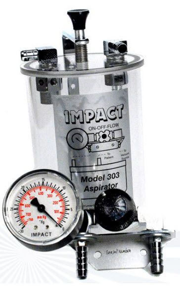 Electric mucus suction pump / ambulatory 303 Impact Instrumentation