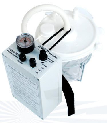 Electric mucus suction pump / handheld 320, 320 GR Impact Instrumentation