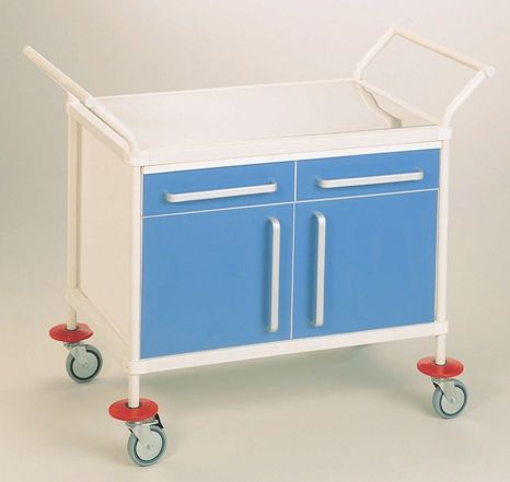 Multi-function trolley / with door / with drawer D-2580 Detaysan Madeni Esya