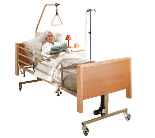 Electrical bed / on casters / height-adjustable / 4 sections max. 135 kg | Haydn Thuasne