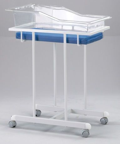 Transparent hospital baby bassinet D-2723K Detaysan Madeni Esya