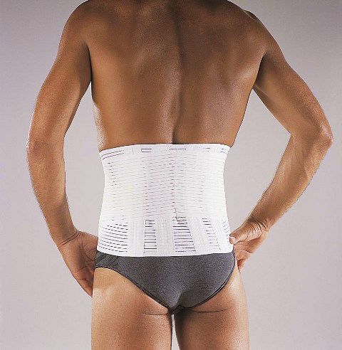 Sacral support belt / lumbar / lumbosacral (LSO) / with reinforcements Dynacross Activity® Thuasne