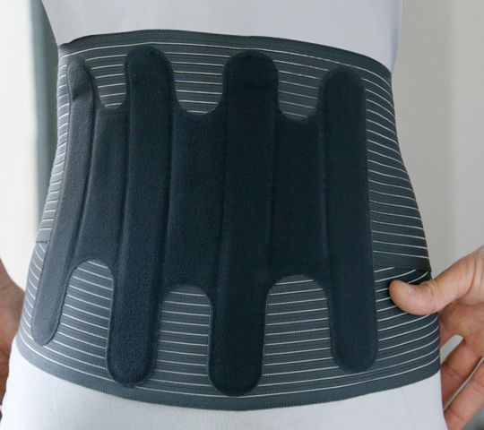 Sacral support belt / lumbar / lumbosacral (LSO) / with reinforcements LombaSkin® Thuasne