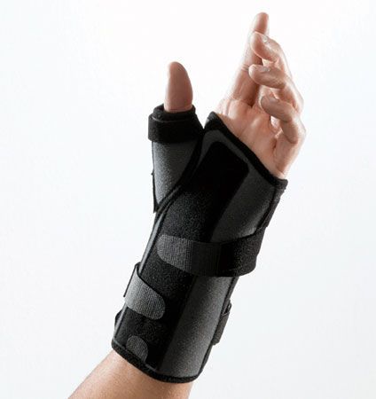 Thumb splint (orthopedic immobilization) / wrist splint / immobilisation Manurhizo® Thuasne