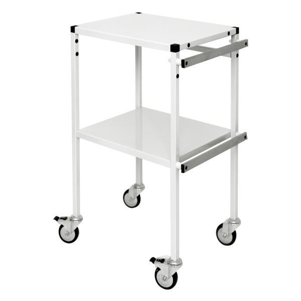 Multi-function trolley / stainless steel / 2-tray mth medical GmbH & Co. KG
