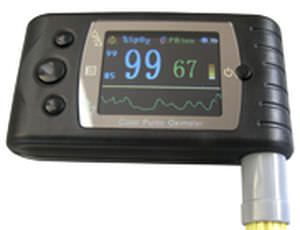 Pulse oximeter with separate sensor / handheld CMS60C Contec Medical Systems