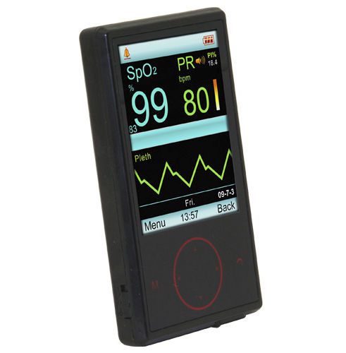 Handheld pulse oximeter / with separate sensor / wireless 0 - 100 % SpO2, 30 - 250 bpm | CMS60F Contec Medical Systems