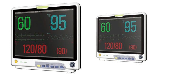 Compact multi-parameter monitor CMS9200 Contec Medical Systems