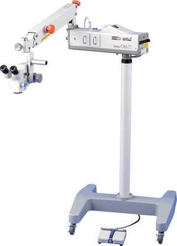 Operating microscope (surgical microscopy) / for ophthalmic surgery / mobile OM-5 Takagi Ophthalmic Instruments Europe