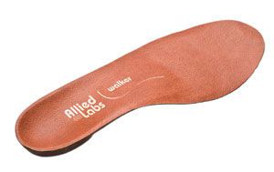 Orthopedic insoles with heel pad Walker Allied OSI Labs
