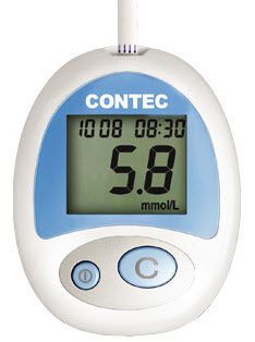 Blood glucose meter 40 - 500 mg/dL | STX Contec Medical Systems