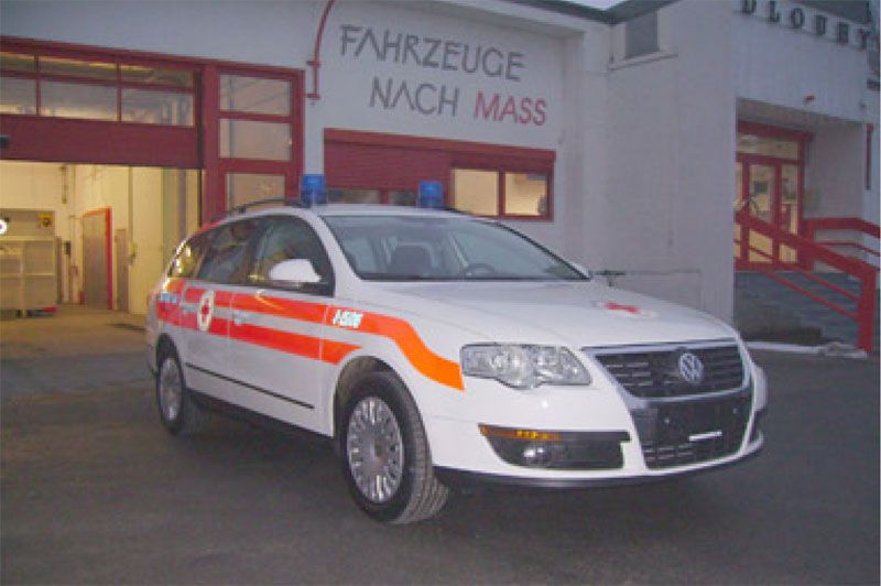 Transport medical ambulance / light van VW Passat Dlouhy , Fahrzeugbau