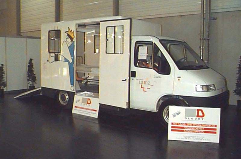Transport medical ambulance / box Fiat Ducato Dlouhy , Fahrzeugbau