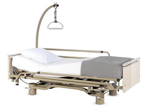 Nursing home bed / electrical / height-adjustable / 4 sections Euro 9300, 9302 HMS-VILGO