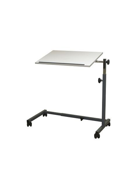 Height-adjustable overbed table / on casters / reclining AC 207 HMS-VILGO