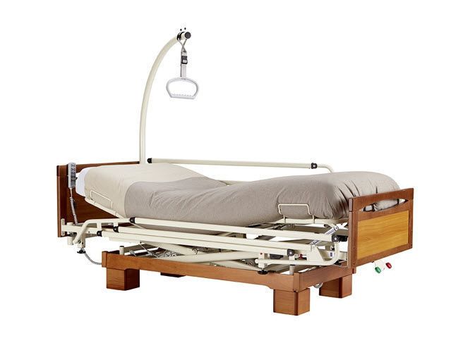 Nursing home bed / electrical / on casters / height-adjustable EURO 9000 HMS-VILGO