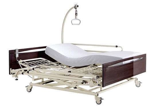 Homecare bed / electrical / height-adjustable / on casters EURO 3000 LM HARMONIE HMS-VILGO