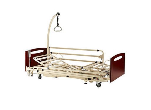 Nursing home bed / electrical / on casters / height-adjustable EURO 1800 PREMIUM HMS-VILGO