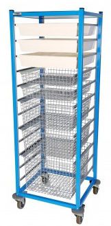 Storage trolley / with basket MC CRAVEN