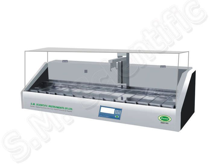 Tissue automatic sample preparation system / for histology / linear SMI-321A S.M. Scientific Instruments