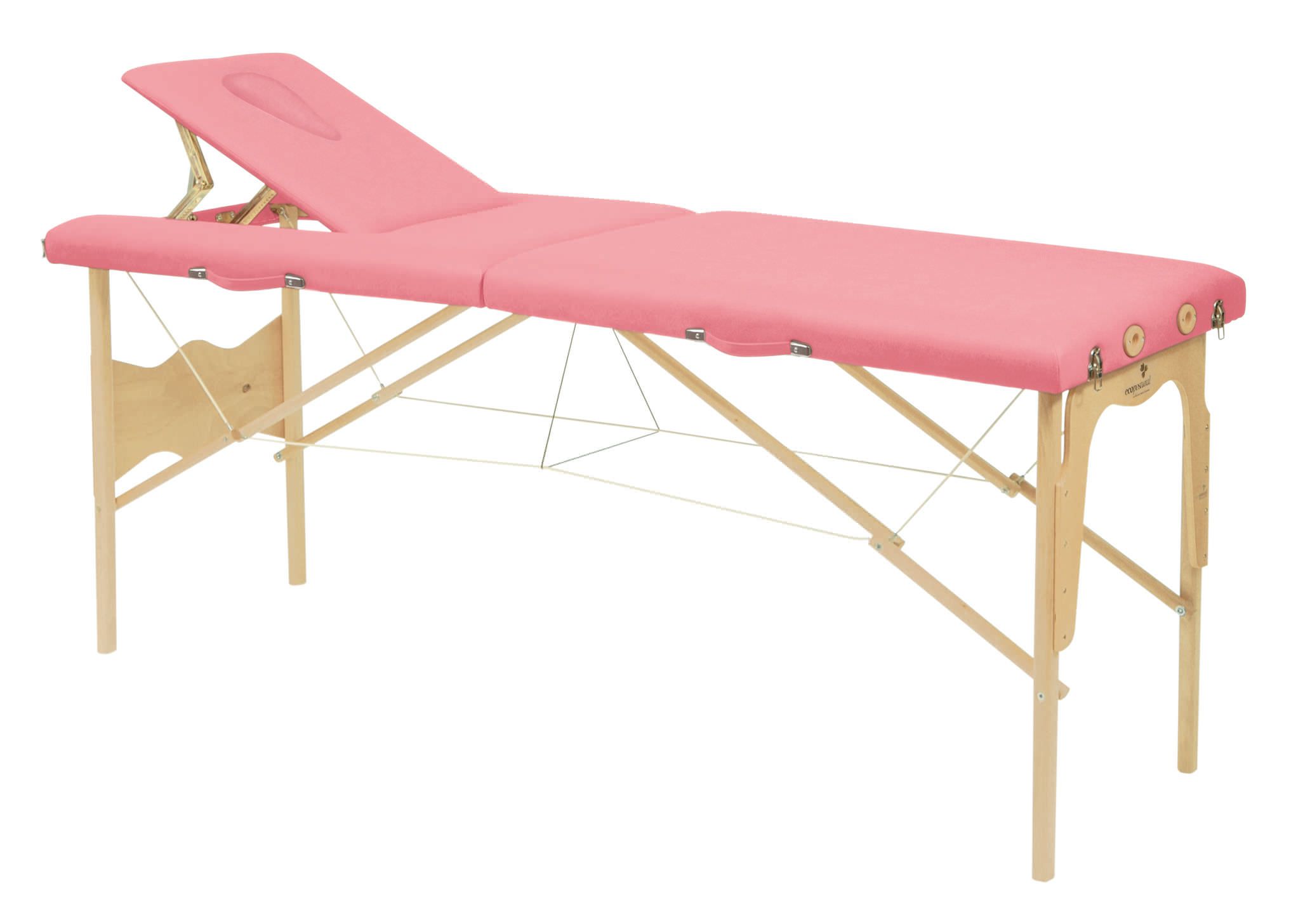 Manual massage table / folding / portable / 2 sections C-3215-M41 Ecopostural