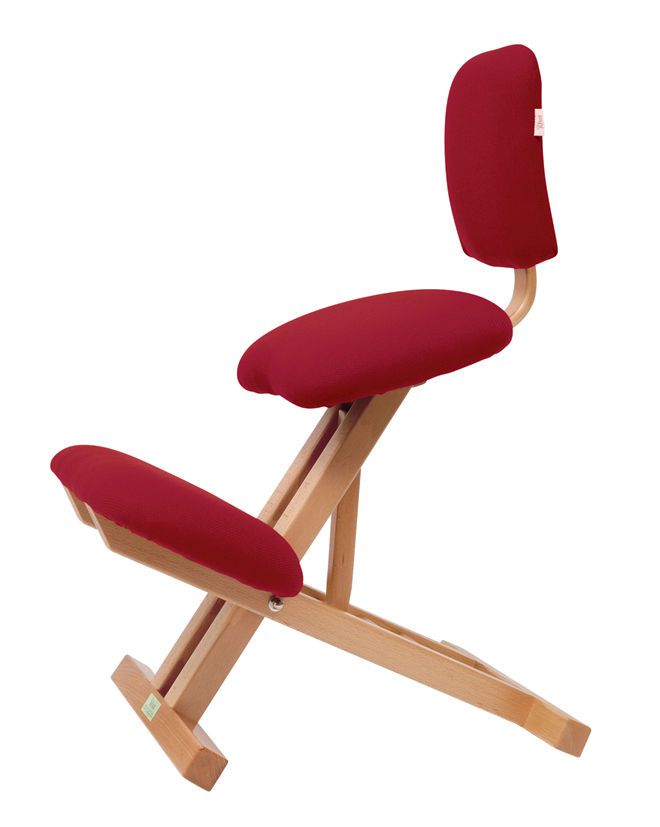 Kneeling chair / with backrest / ergonomic S-2105 Ecopostural