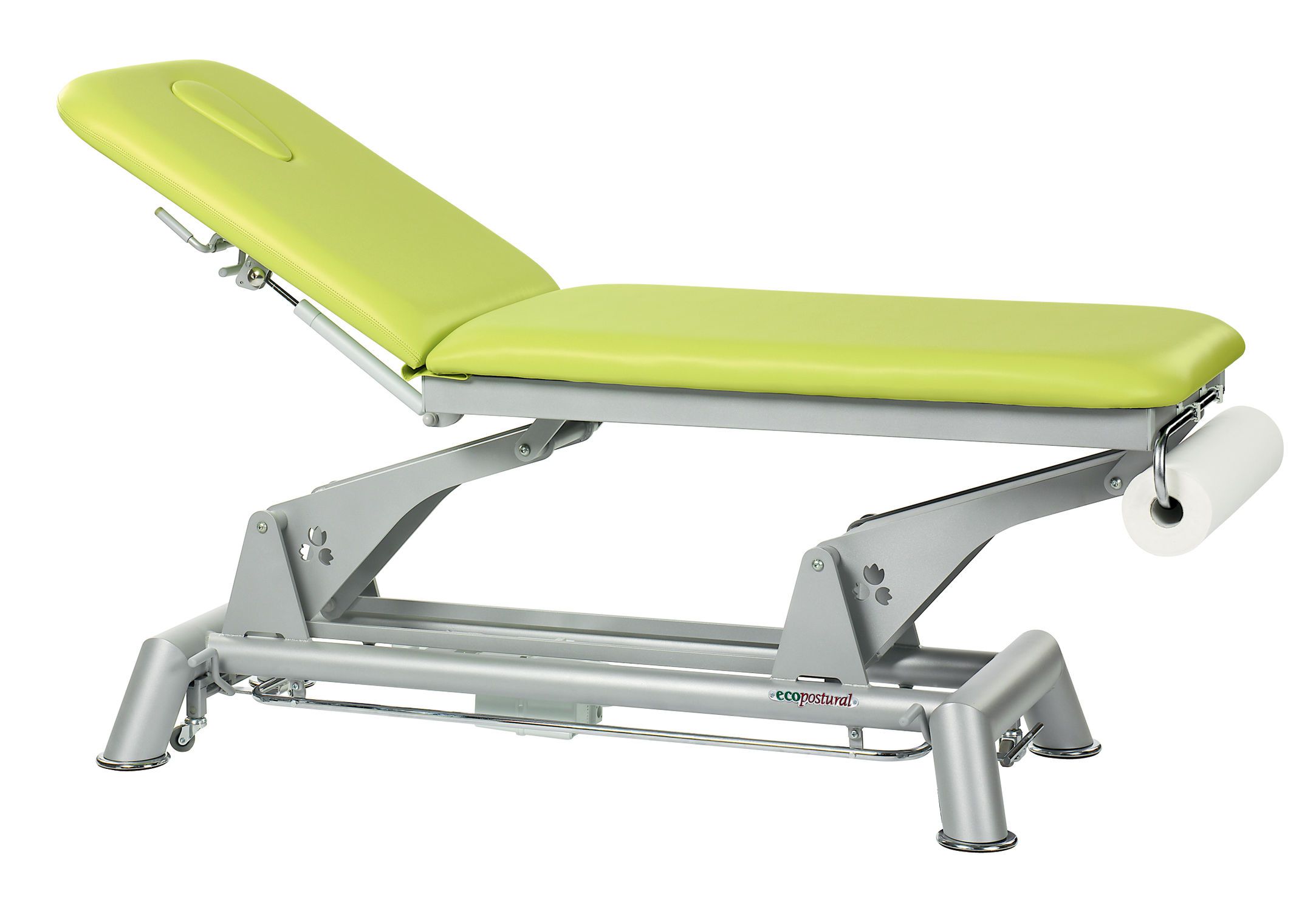 Electrical examination table / height-adjustable / on casters / 2-section C-5033-M44 Ecopostural