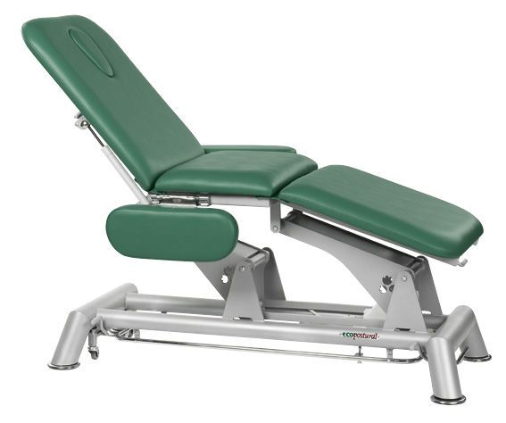 Electrical examination table / height-adjustable / on casters / 3-section C-5059-M45 Ecopostural
