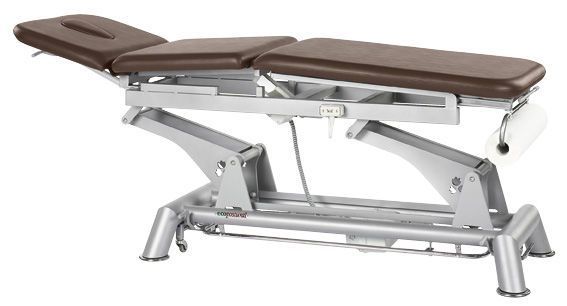Electrical examination table / height-adjustable / on casters / 3-section C-5021-M47 Ecopostural