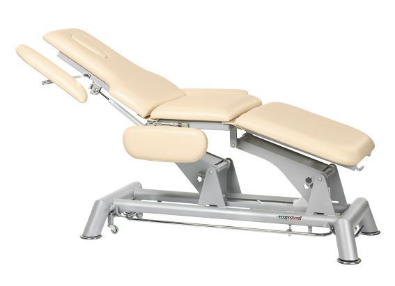 Electrical examination table / height-adjustable / on casters / 3-section C-5086-M45 Ecopostural